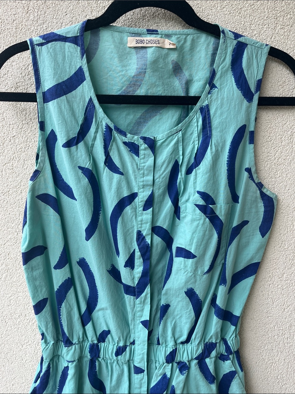 Bobo Choses Women's "David" Squiggle Dress - Picture 2 of 6